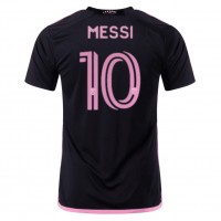 Koszulka piłkarska Inter Miami Lionel Messi #10 Strój wyjazdowy 2023-24 tanio Krótki Rękaw